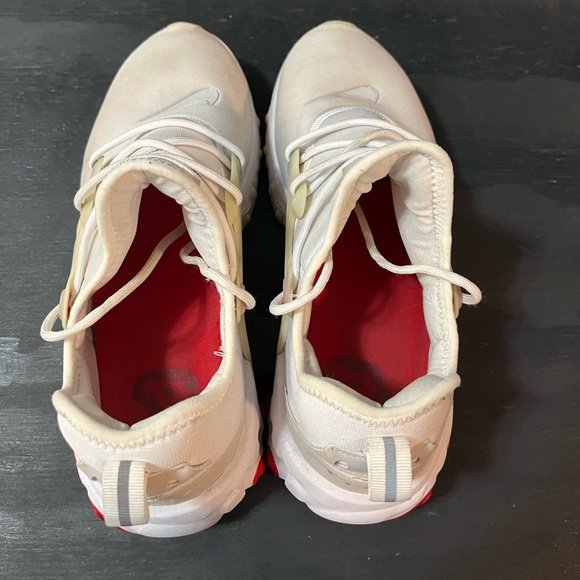 Nike React Presto Mens Size 10 Blue Sneakers Red Grey Shoes - Picture 7 of 8